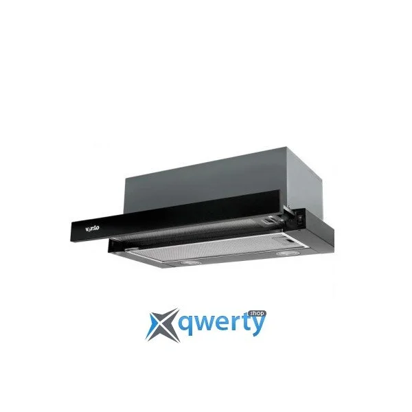 Kitchen hood VENTOLUX GARDA 60 BK 700 LED