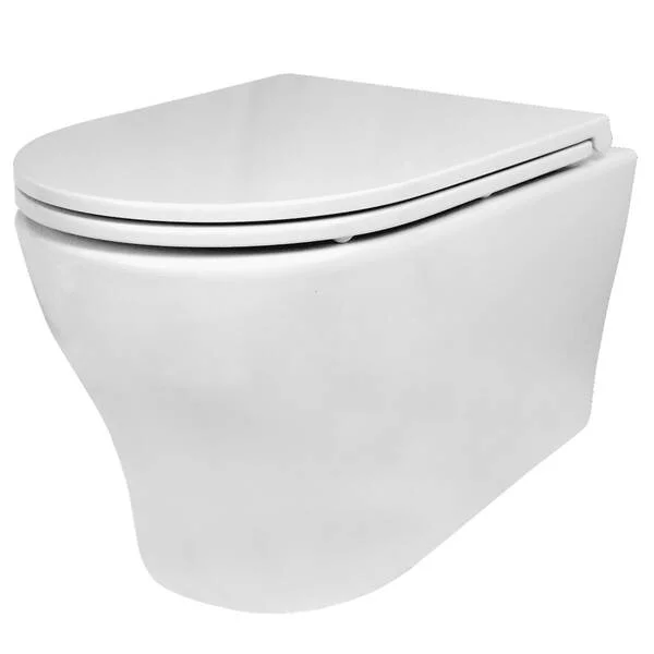 Унітаз підвісний безобідковий 3121121 FRESH 2.0 Vortex Flush з кришкою soft-close Код- 559356