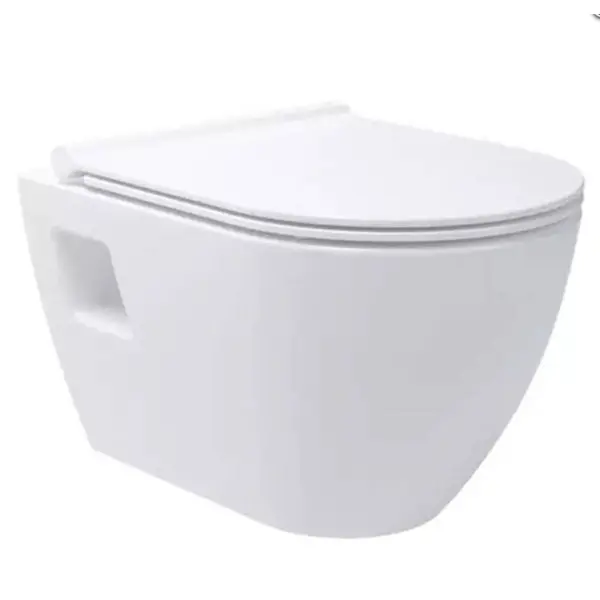 Унітаз підвісний 3320147 PROJECT NEW з кришкою soft-close білий глянець Код- 550908