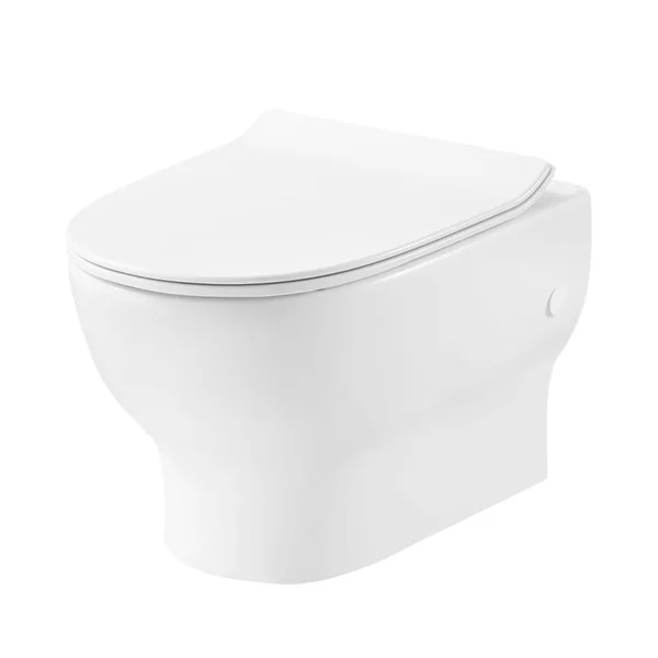 Унітаз підвісний безобідковий 3120121 FRESH тонка кришка soft-close quickfix Код-362499