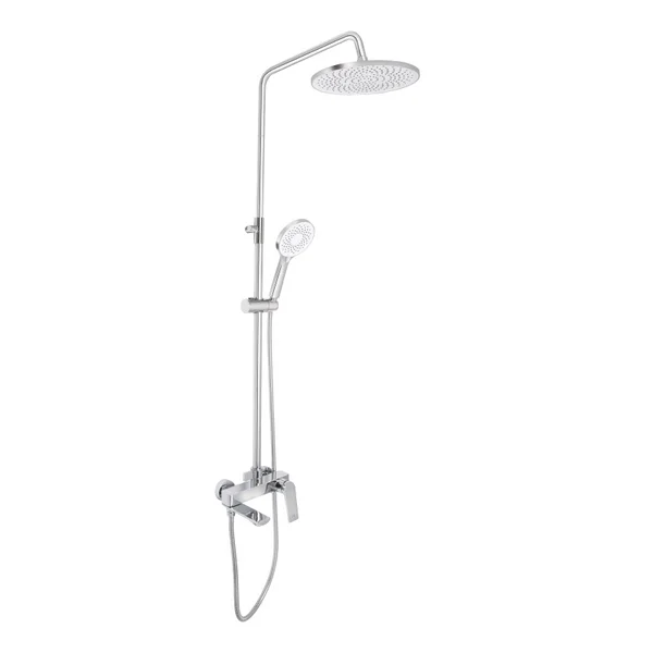 Душова система універсальна Vlasta New на три споживача з виливом QTVLA111CRM 45650 Chrome Qtap 45650 SD00051774