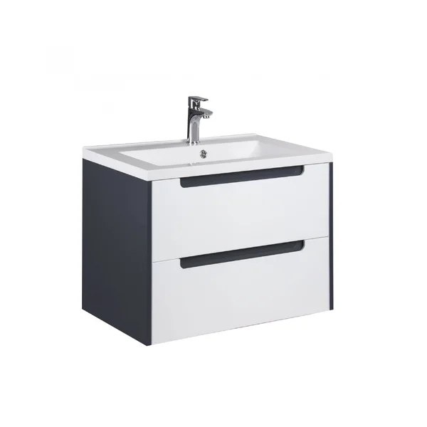 Тумба MDD Paula 60-A підвісна з умивальником Cosmopolitan 60 біла