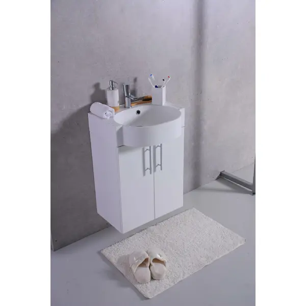 Тумба з умивальником Fancy Marble. Комплект Ibiza 50 тумба з умивальником Comfort 512