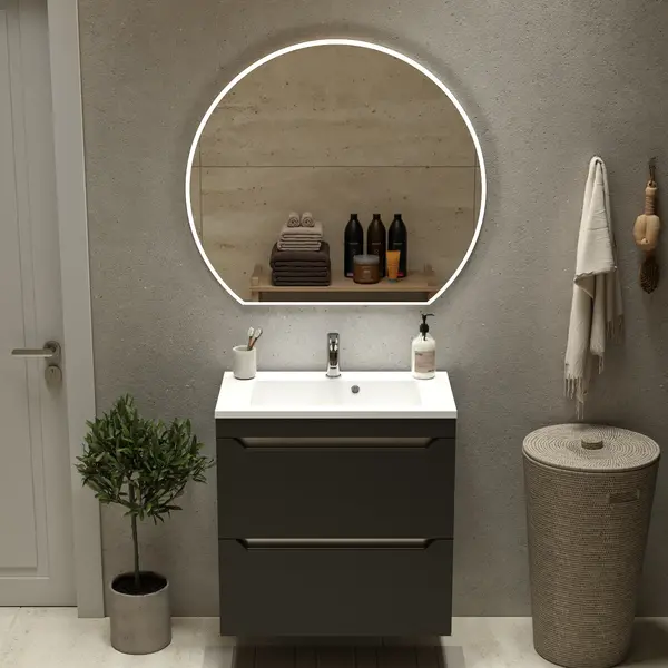 Тумба з умивальником Fancy Marble. Комплект SMITH тумба з умивальником Josefine Slim 700 Артикул: Smith 70 