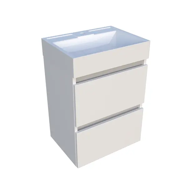 Тумба з умивальником Fancy Marble.Тумба Palma 50-2 з умивальником Vitold 500