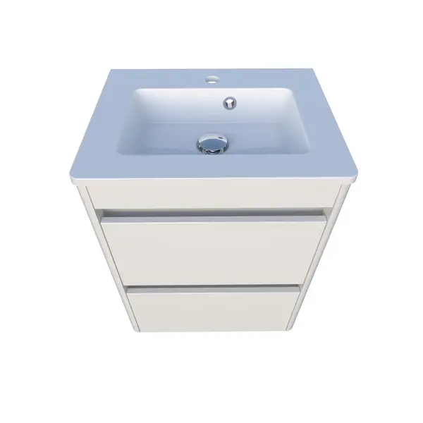 Тумба з умивальником Fancy Marble. Комплект Bali 50-2 Annabele 500