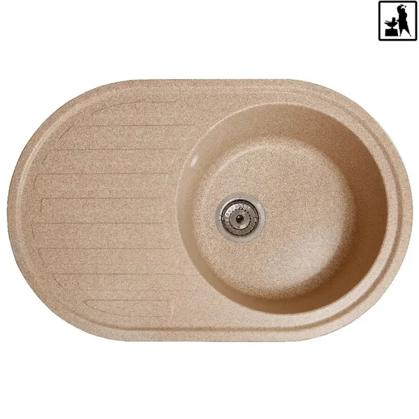 Кухонна мийка Romzha Elegancia 77 Piesok (301)