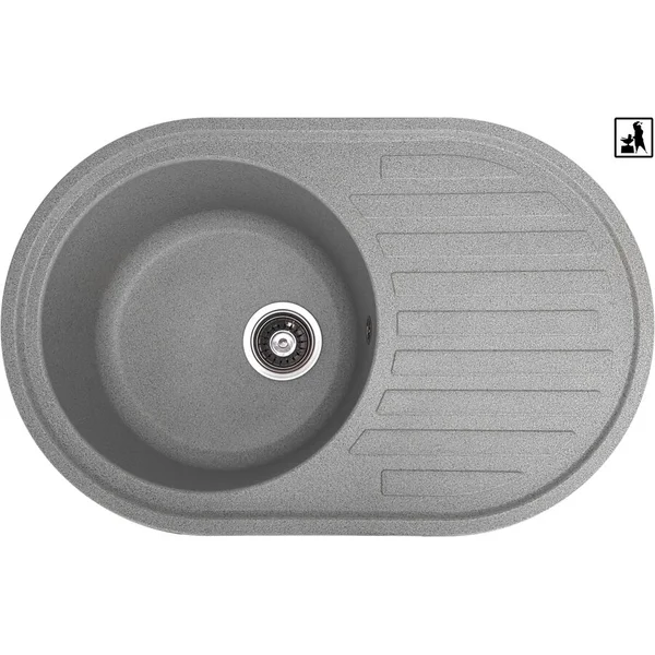 Кухонна мийка Romzha Elegancia 77 Seda (601)