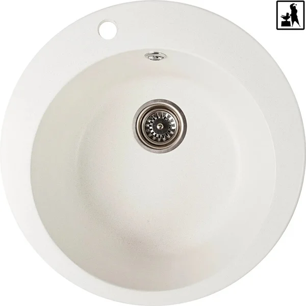 Кухонна мийка Romzha Elegancia Biela (102)