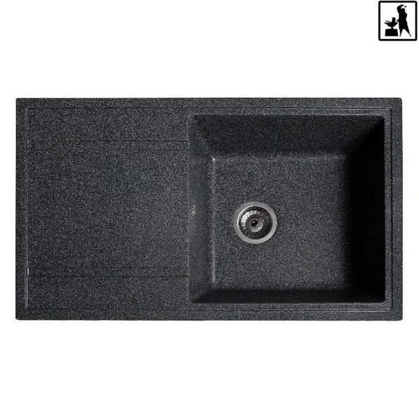 Кухонна мийка Romzha Jorum 86 Grafit (201)
