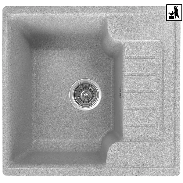 Кухонна мийка Romzha Klasicky 51 Seda (602)