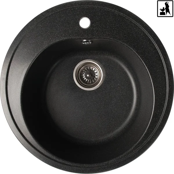 Кухонна мийка Romzha Klasicky Antracit (902)