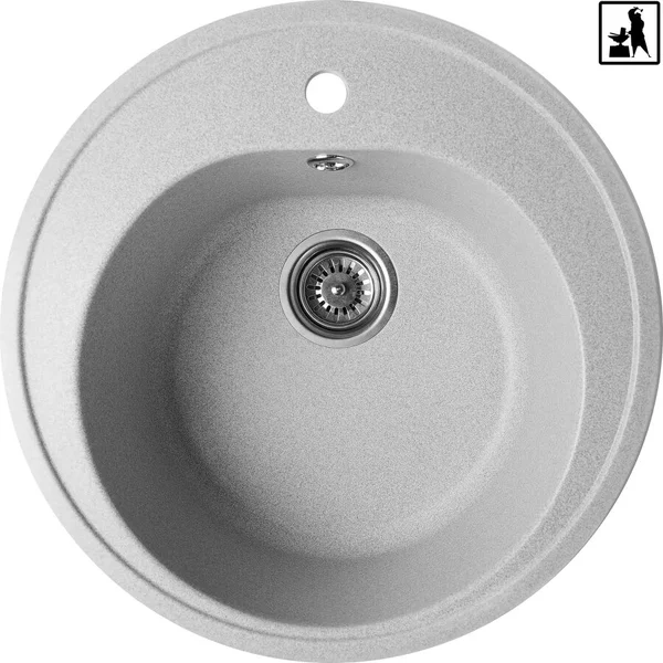 Кухонна мийка Romzha Klasicky Seda (602)