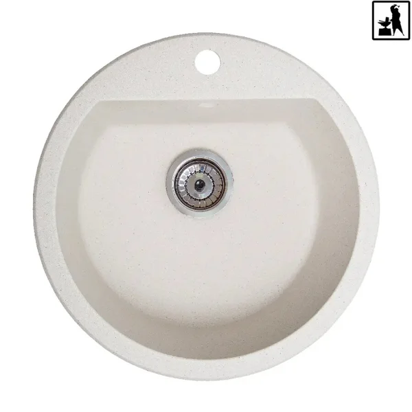 Кухонна мийка Romzha Kolo Biela (101)