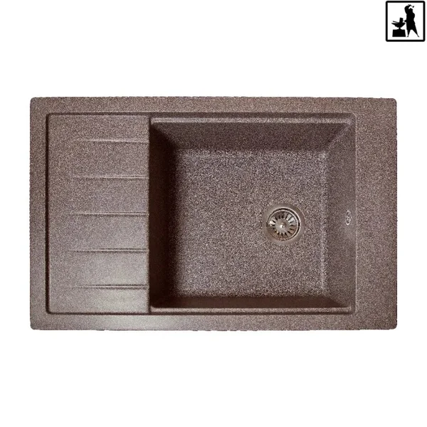 Кухонна мийка Romzha Patrat 78 Maro (801)