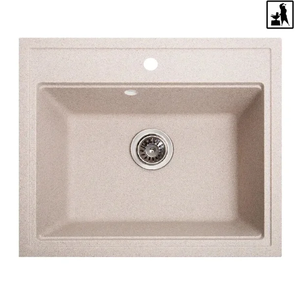 Кухонна мийка Romzha Patrat Bezhvy (401)