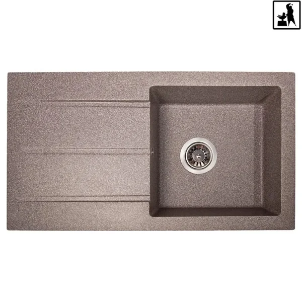 Кухонна мийка Romzha Quadro Maro (801)