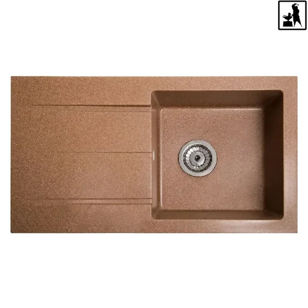 Кухонна мийка Romzha Quadro Teracota (701)