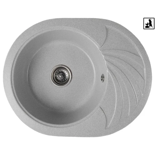 Кухонна мийка Romzha Rasa 60 Seda (602)