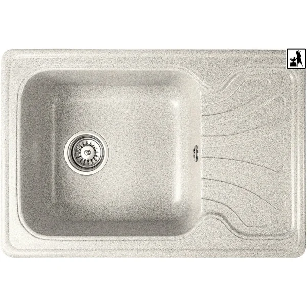 Кухонна мийка Romzha Rasa 64 Gri (802)