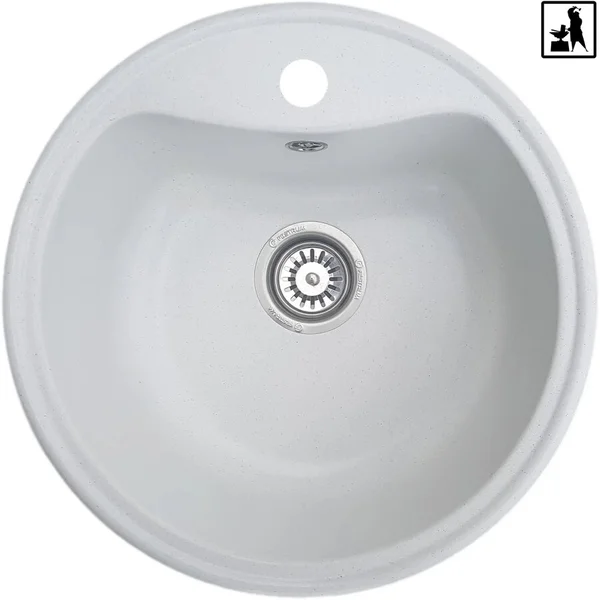 Кухонна мийка Romzha Rasa Biela (102)