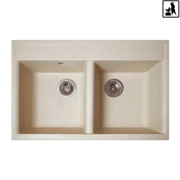 Кухонна мийка Romzha Valuri 78-2D Avena (501)