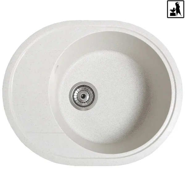 Кухонна мийка Romzha Voce Biela (101)