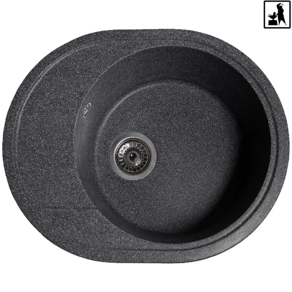 Кухонна мийка Romzha Voce Grafit (201)