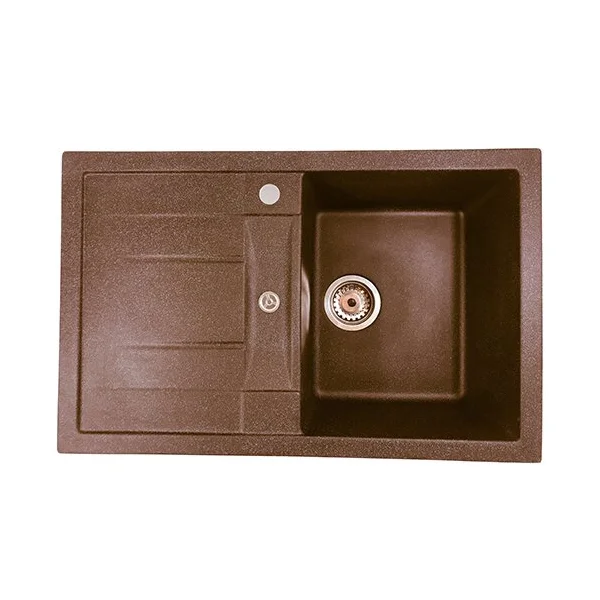 Мийка для кухні L'аmante 7850 kvadro шоколад- Київ