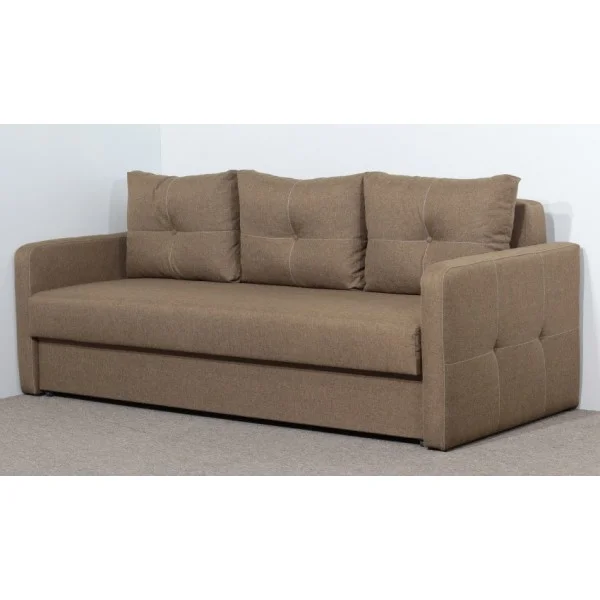 Диван Альфа Габаритні розміри , см: 2,12 х 0,95 Спальне місце, см: 1,90 х 1,40 Глибина місця, см: 0,70 Висота, см: 0,80. Єврокнижка. Ніша для білизни. Пружинний блок Bonnel. тканина ARTEX 1-4 кат-Київ