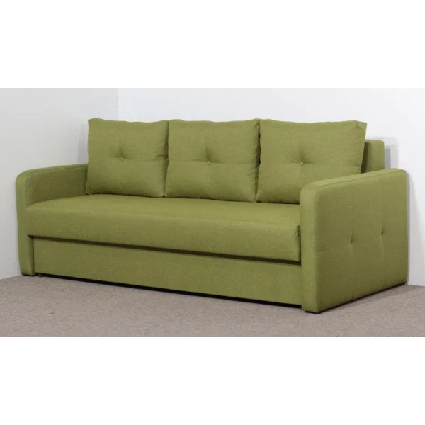 Диван Альфа Габаритні розміри , см: 2,12 х 0,95 Спальне місце, см: 1,90 х 1,40 Глибина місця, см: 0,70 Висота, см: 0,80. Єврокнижка. Ніша для білизни. Пружинний блок Bonnel. тканина ARTEX 1-4 кат-Київ