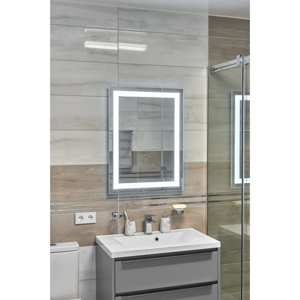 Дзеркало Led з підсвіткою для ванної кімнати 683х800 мм