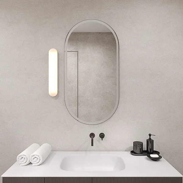 Дзеркало Івор худ. матування периметр, 600х900 мм