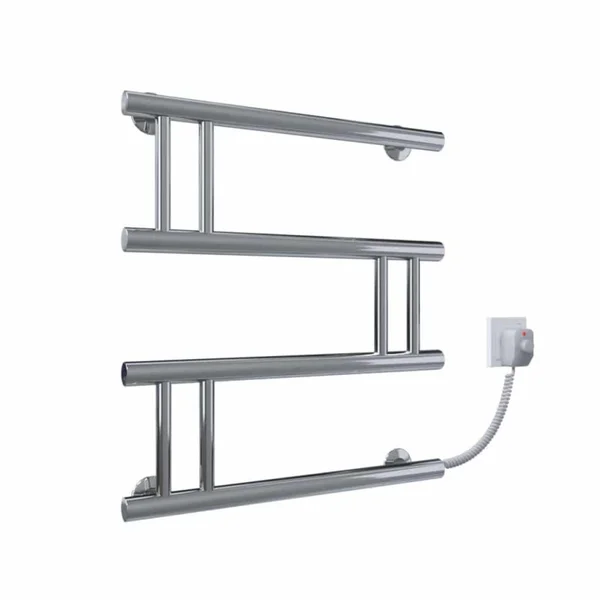 DEFFI Рушникосушарка електрична Змійка Люкс 500х500 Deffi нержавіюча сталь (Хром, EF16