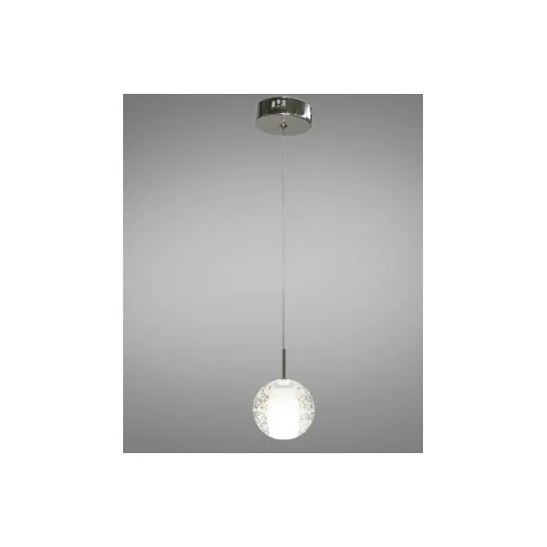 Сучасна світлодіодна люстра-підвіс арт: 3006/1HR