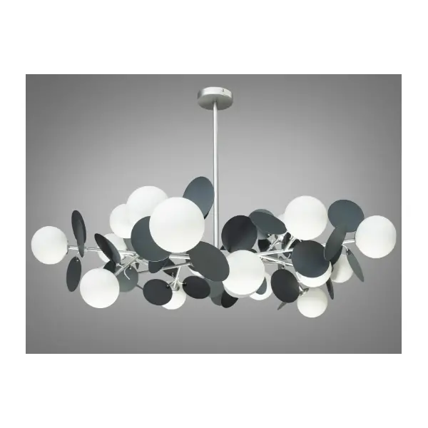 Люстра Loft на 18 ламп арт: 1097-18HR+GR