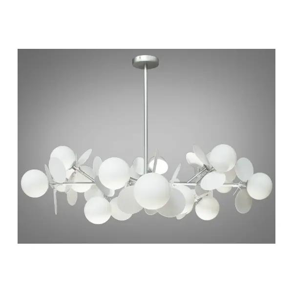 Люстра Loft на 18 ламп арт: 1097-18HR+WH