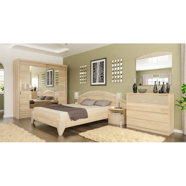 Спальня АЛЯСКА дуб самоа-капучино