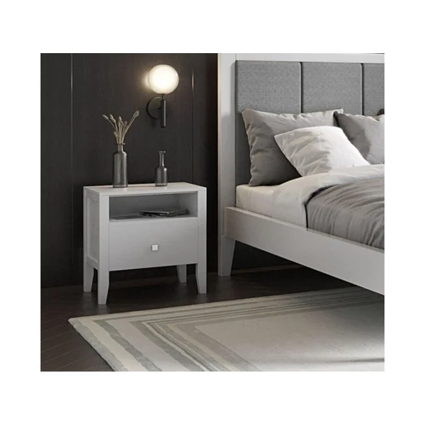 *Київ - приліжкова тумба ArtWood Верона - вільха тонування 5 кольорів В450 мм*Ш430 мм*Г400 мм ( предзам. 3-4 тижні)