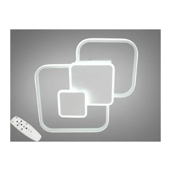 Стельова світлодіодна люстра 60W арт: 2041WH