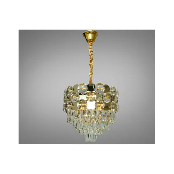 Современная хрустальная люстра арт: 20001-400G