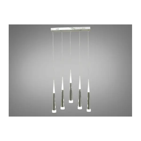 Современная светодиодная люстра, 18W арт: 3002/5HR