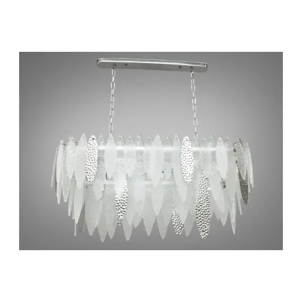 Люстра овальной формы для гостиной арт: 18039-900x350HR