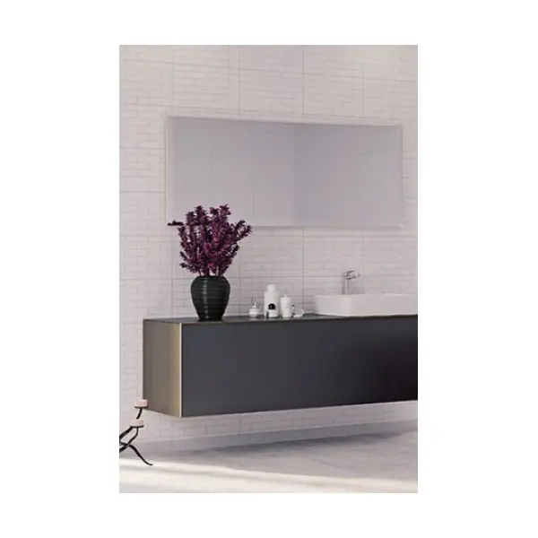 Плитка стеновая White Bricks Structure 250x400x8,5 Cersanit