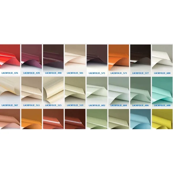 Палітра натяжної стелі глянець