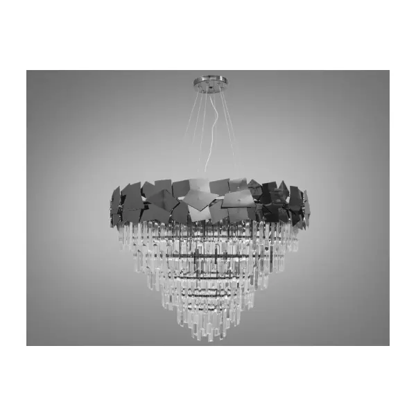 Сучасна кришталева люстра -ДОП-